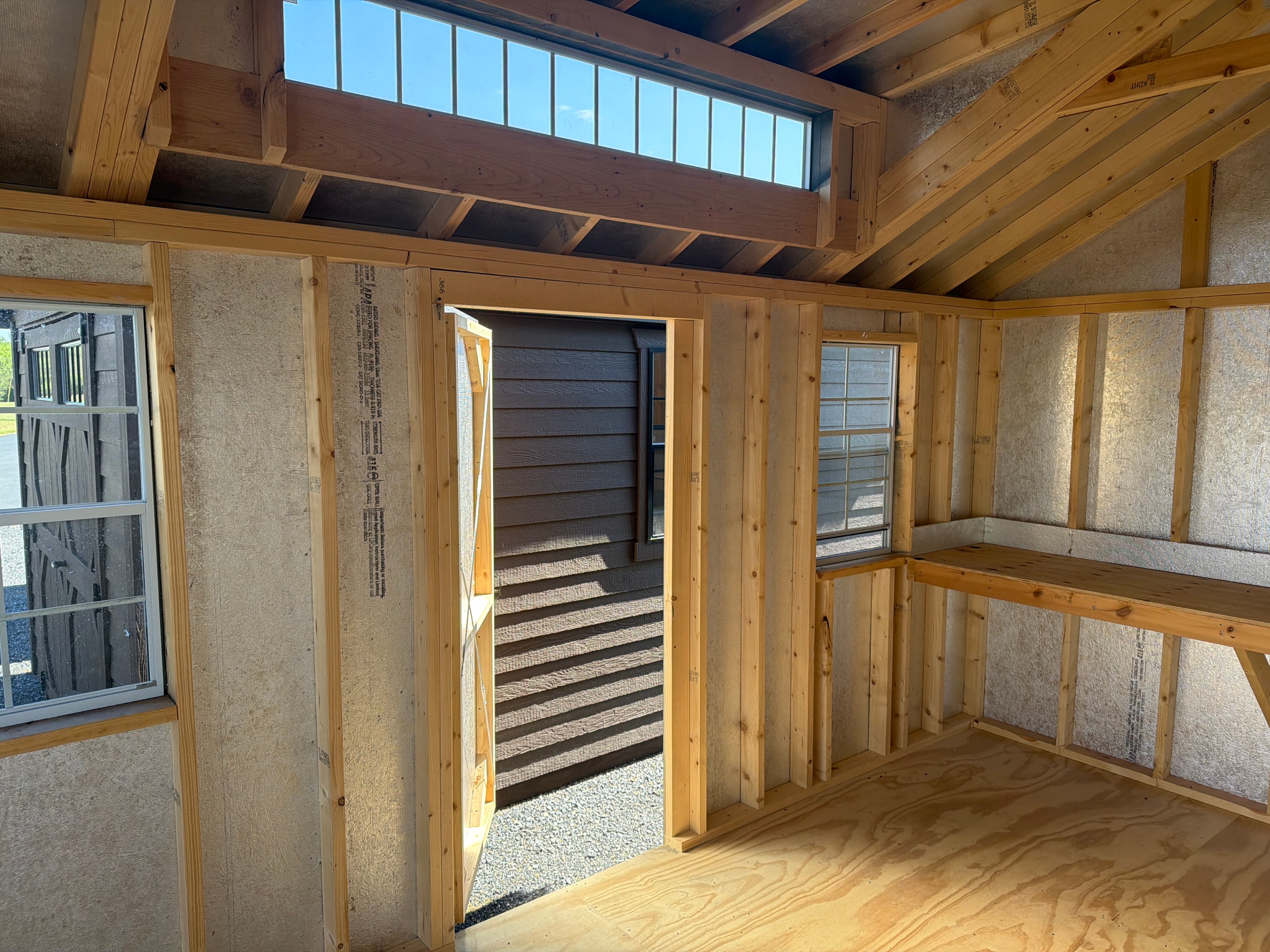 10x16 A-Frame Shed — photo 4