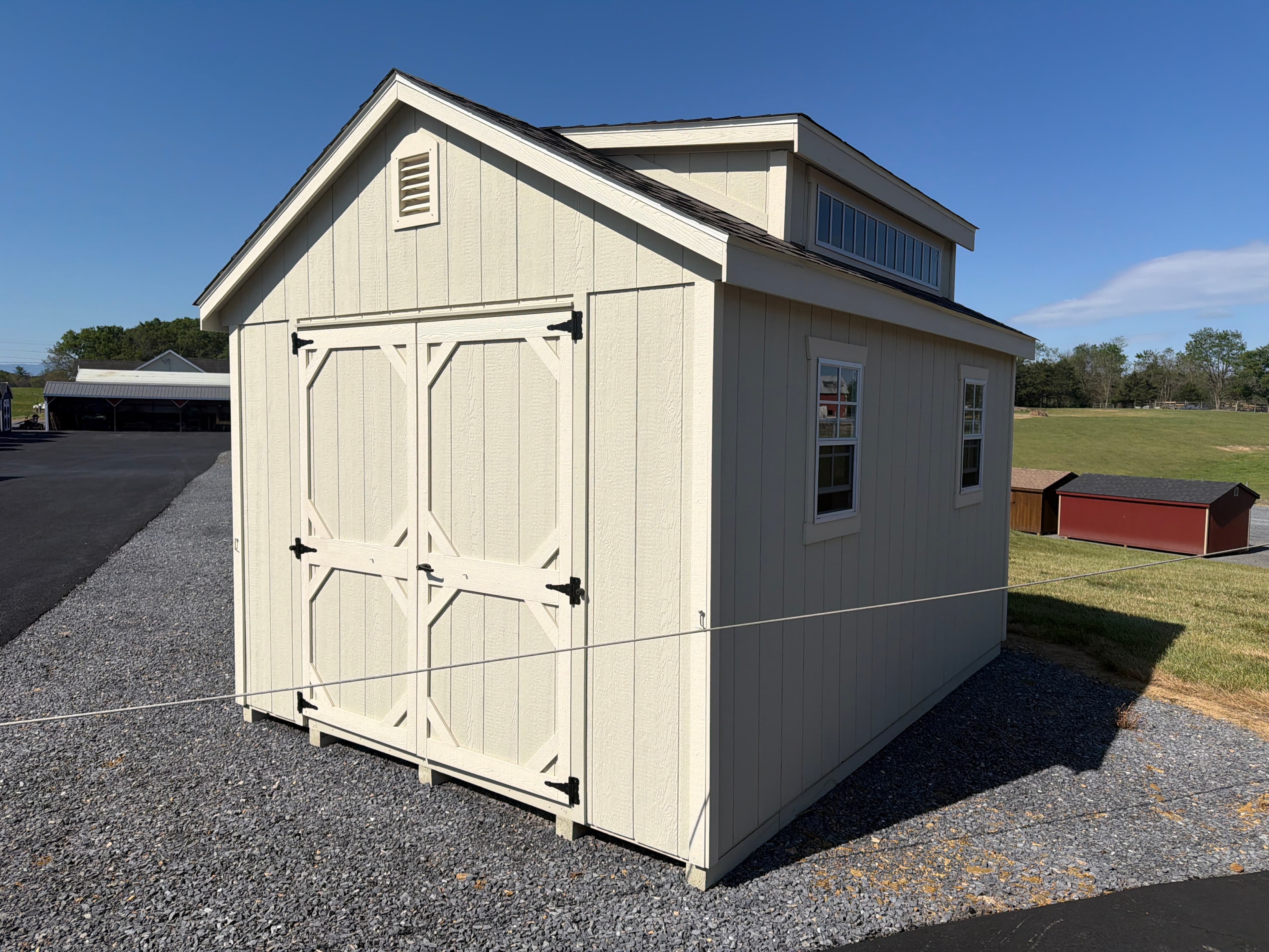 10x14 A-Frame Shed — photo 1