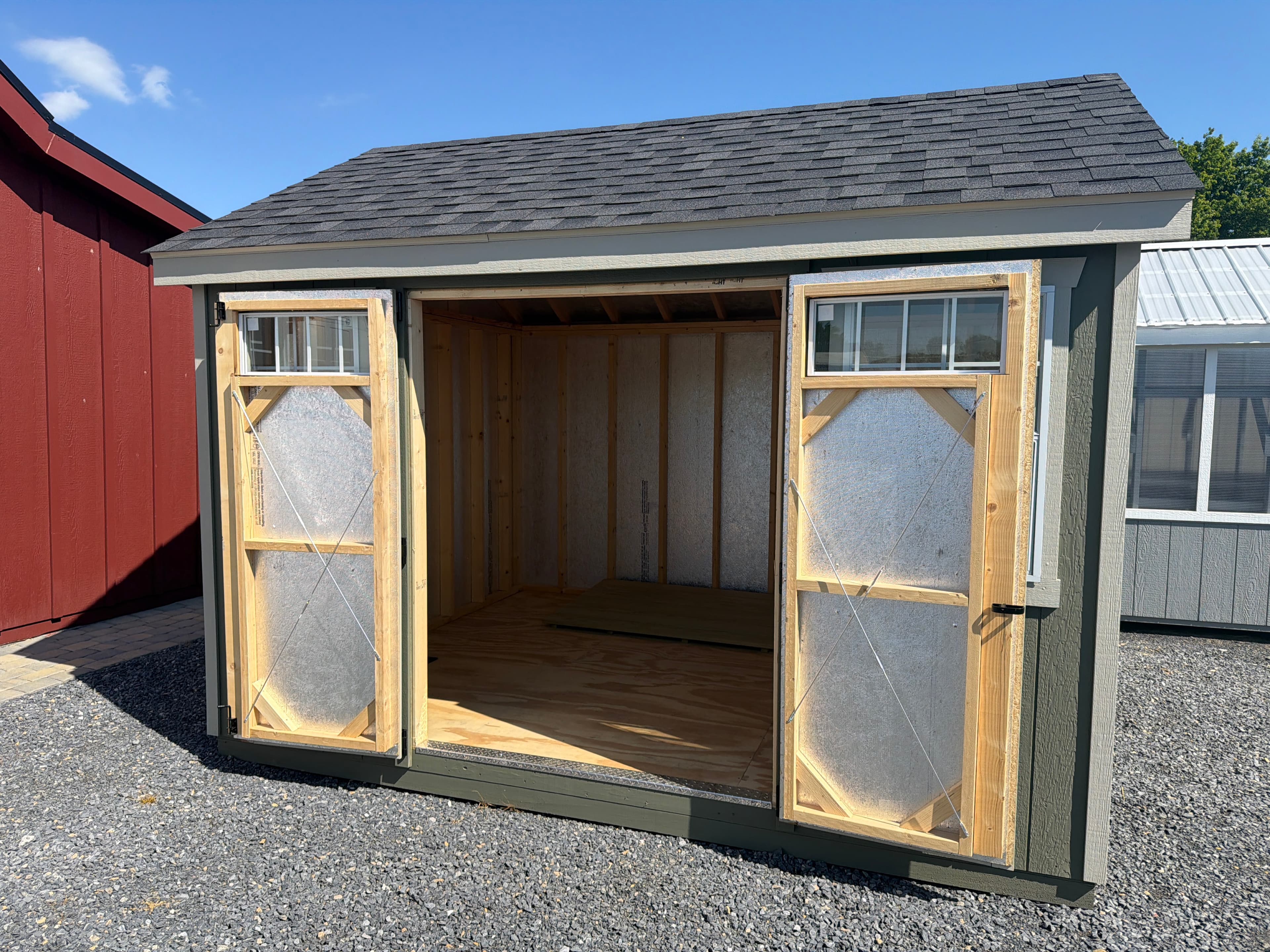 10x12 A-Frame Shed — photo 2