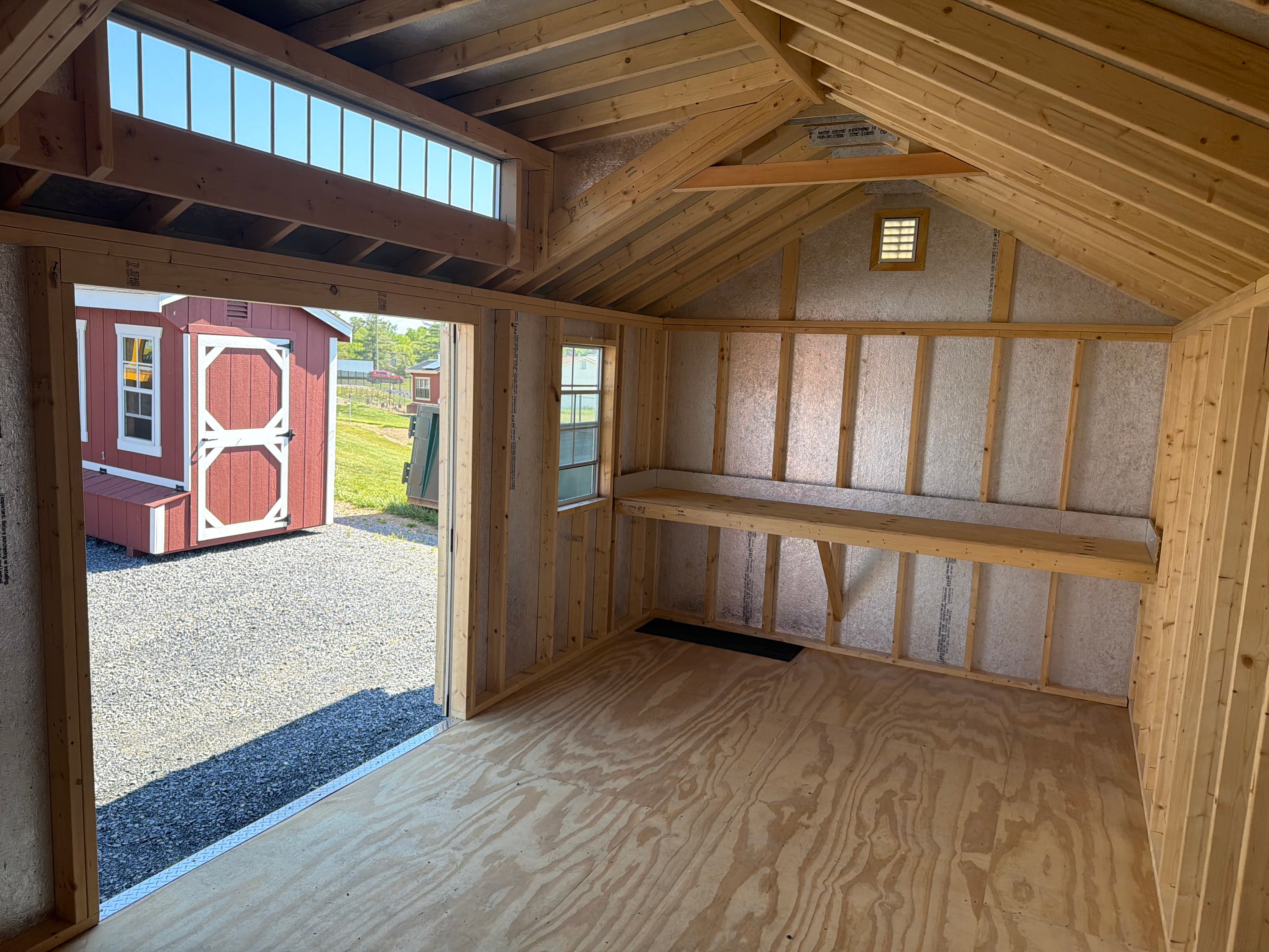 10x20 A-Frame Shed — photo 3