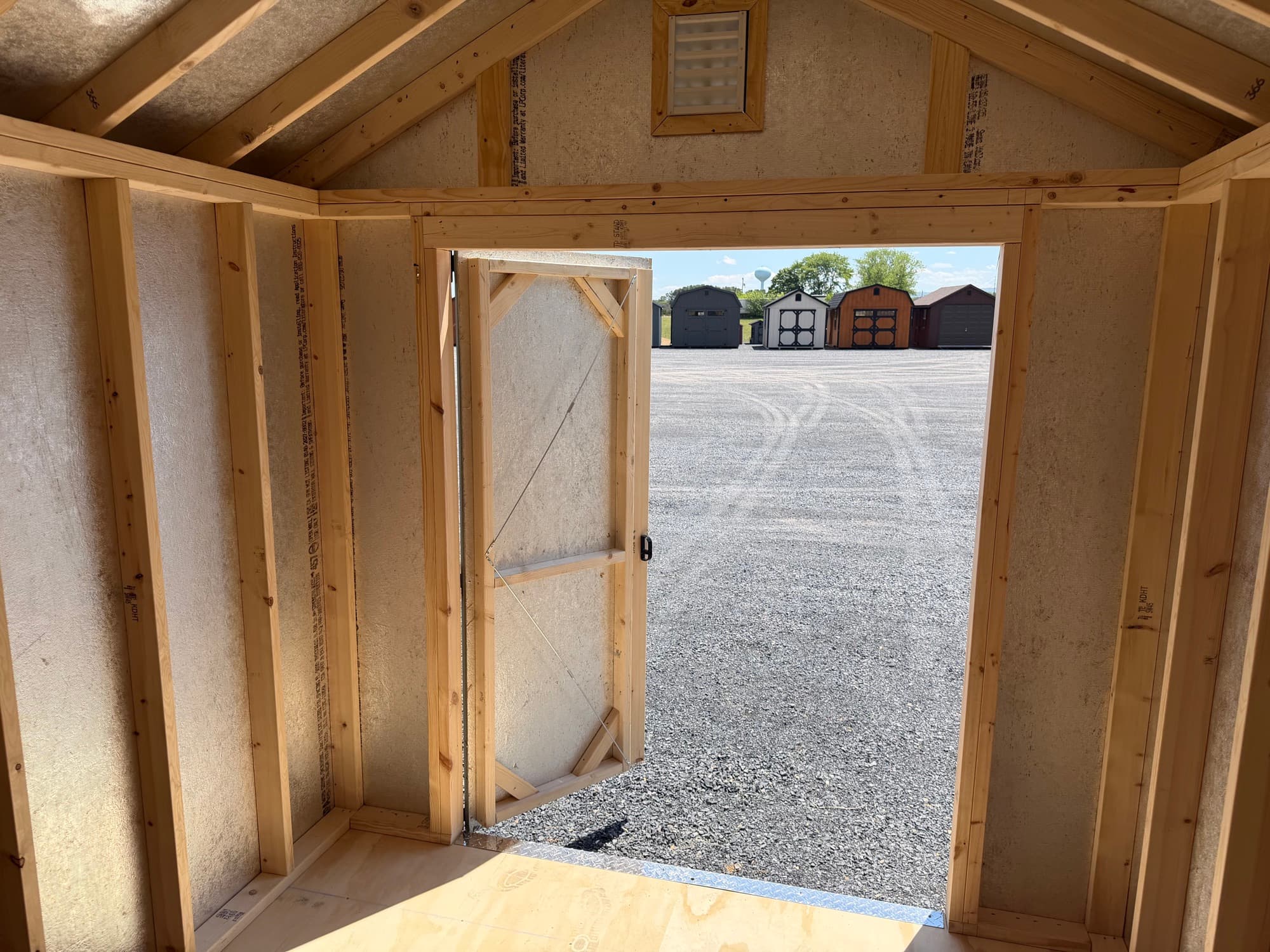 8x12 A-Frame Shed — photo 4