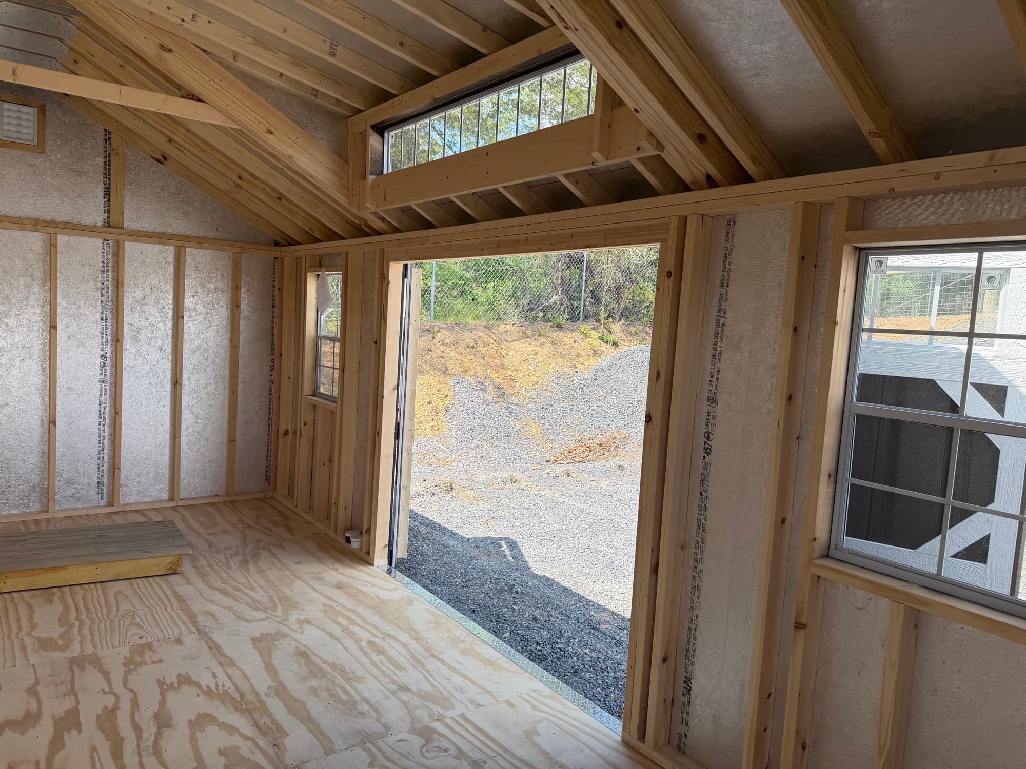 12x20 A-Frame Shed — photo 3