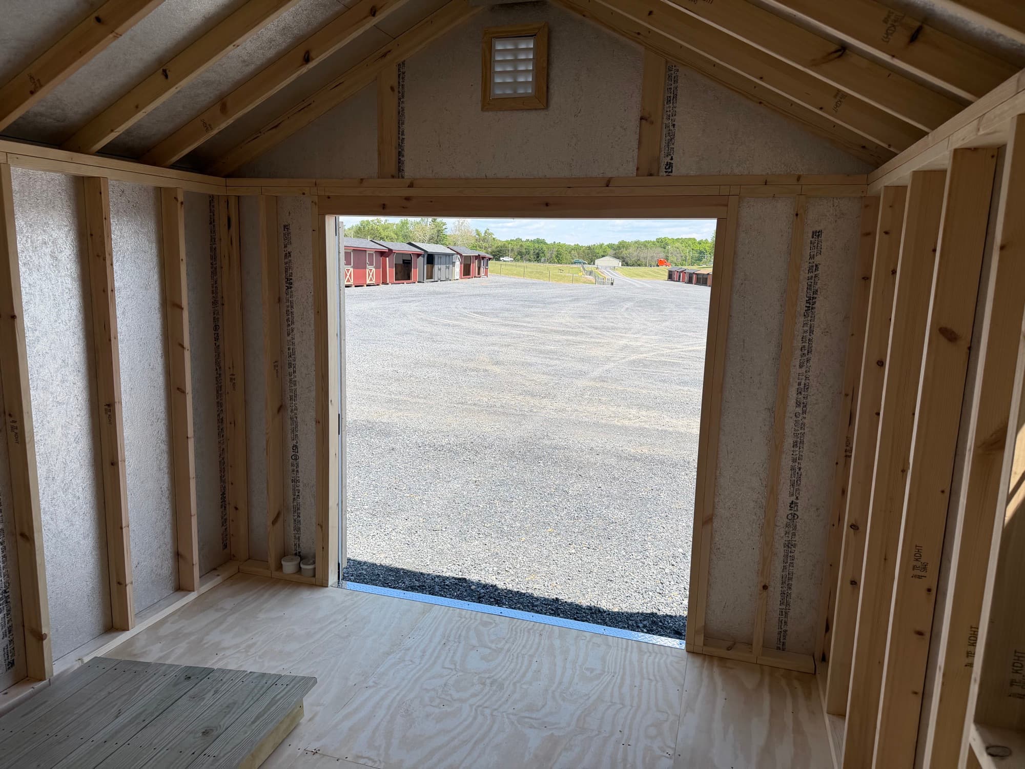 10x14 A-Frame Shed — photo 4