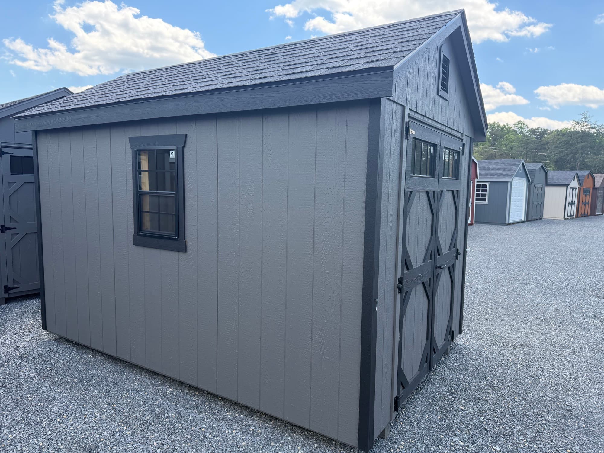 8x12 A-Frame Shed — photo 2