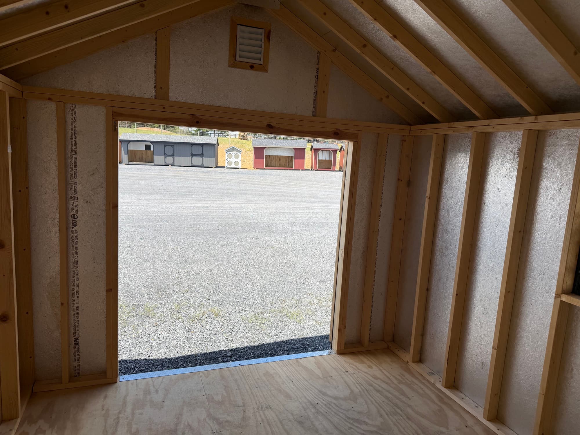 10x12 A-Frame Shed — photo 4